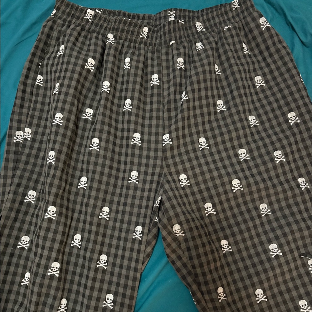 Bourbon & belles Skull boxer pants